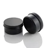 5ml-250ml Round Screw Top Empty Tin Cans Cosmetic Cream Jar Matte Black Aluminum Metal Tin (NAL02)