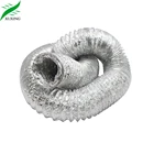 hvac system flexible aluminum foil canvas duct