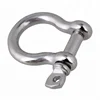 Stainless steel cable adjustable winch bow shackle