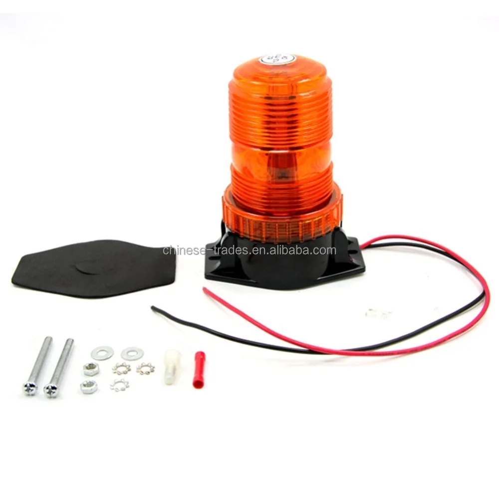 amber led flashing light beacon