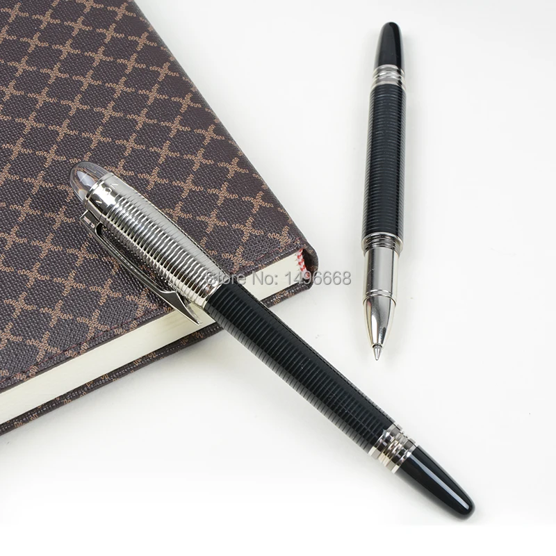 Original Box & Shipment Can Be Choose Unique desigh Black MB Roller Ball Pen Roller Ball Pen Business Executive Ball Point Pen