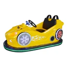 kids rechargeable battery cars double players music bumper car CE certificated best selling fiber glass amusement park games