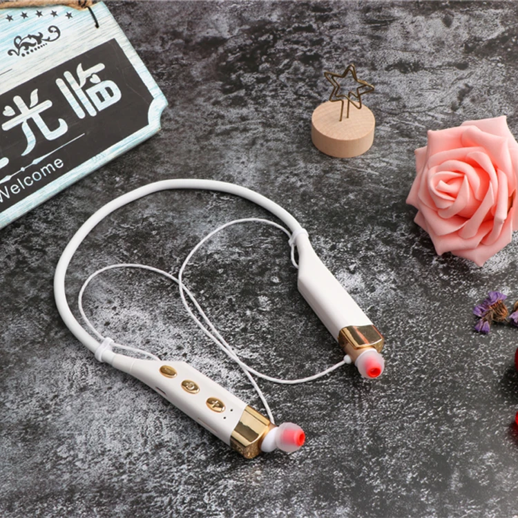 Blue tooth Headphone Neckband In-Ear Earphones VJ096 Wireless Sports Magnetic Earbuds With Mic - ANKUX.COM