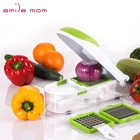 Smile mom Kitchen Multi Manual Onion Chopper Cut Vegetable Dicer Pro Quick Slicer Vegetable Dicer