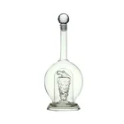 BLJOE05 Wholesale Handmade Borosilicate Graped Shaped Inside Glass Whiskey Wine Bottle