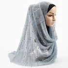 Popular new style shimmer hijab women scarf shawl hijab