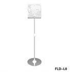 China Supplier Adjustable Height Show Card Frame Advertising POP Floor Stand