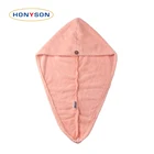 Customized Wholesale Bath Towel Coat Hotel Microfiber Shower Cap