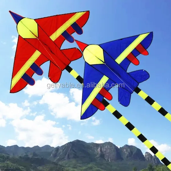 weifang easy flying children fighter kites with 3m tail te (10).jpg