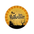 Dispotable Tableware Theme Western Construction Tableware Construction Paper Plates yiwu party supplies