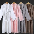 Hotel 100% Bath Robe Cotton Classical Hotel 100% Organic Cotton Bathrobe Terry Cloth Bath Robe