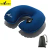 Travelsky Airplane Car & Home Best Gift TPU u shape fashion travel new product inflatable neck pillow