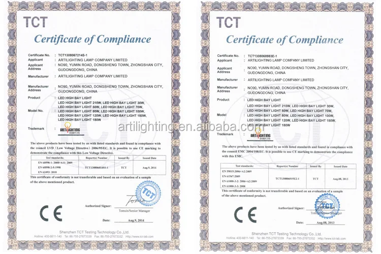 hot sale 3 phase power high bay