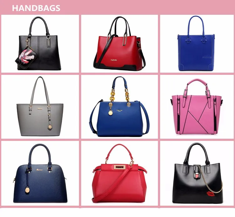 China promotion price 2017 new design ladies shoulder bag fashion wholesale PU leather handbag