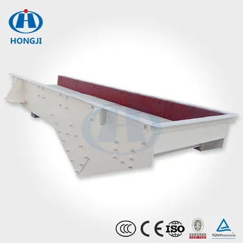 High efficient durable vibration pan feeder with ISO CE approved