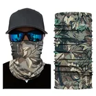 solid color face shield headband magic head scarf