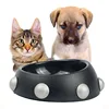 Wholesale plastic bowls Pet food feeder water Drinking Basin with Rivet hedgehog personalized dog bowl
