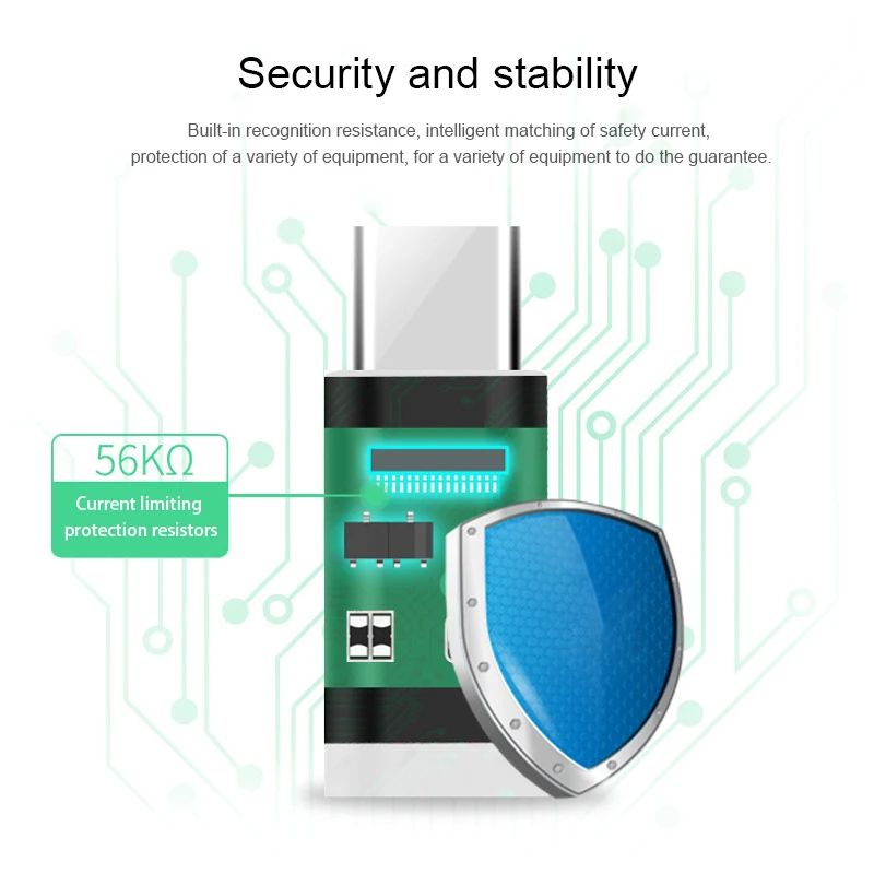 High Quality USB A Female To Type C Male 3.0 Type C Male To USB A Female Aluminium Alloy OTG Adapter