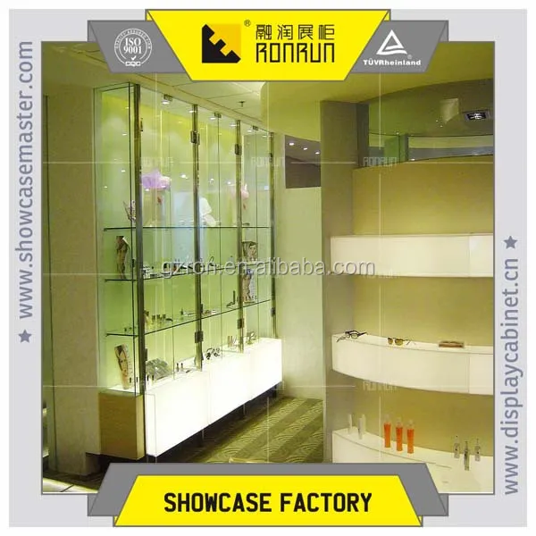 Gabinete De Exhibición De Cosméticos De Vidrio Moderno,Gabinete