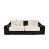 Outdoor Cushioned Furniture for Hotel Luxury Jakarta Rattan Set Outdoor Furniture Rattan Outdoor Sofa Bed