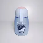 new arrival plastic wheat straw pp bottle cup with lid