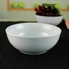 Home & garden dinnerware products wholesale cheap white large ceramic soup bowl with custom logo