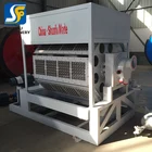 Automatic pulp paper egg tray machine fruit tray making machine for hot sale
