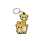 Promotional gift Soft PVC Doll Key Chain for phone pendant