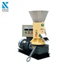 sunflower rice husk bagasse flat die wood pellet machine/pellet press