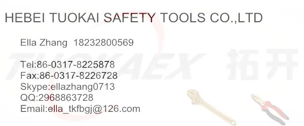 Sledge hammer explosion proof tools