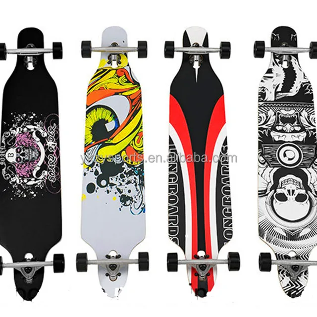New Canadian or China maple Longboard Skateboard