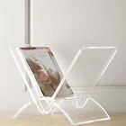 Factory price Clear Acrylic Book rack display