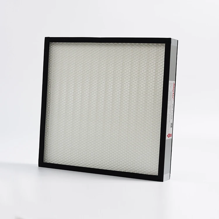 Quality H10-U17 terminal ventilation systems mini-pleated hepa filter