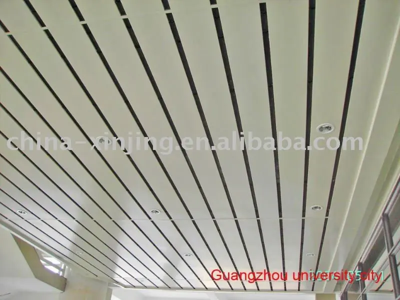 Factory Price Decorative Aluminum Metal Fireproof Lath Ceiling