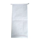 20kg 25kg white kraft paper laminated pp woven sack plastic compound packing bag for fertilizer rice