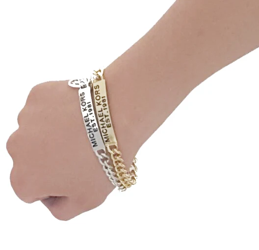 Free shipping Luck & lock Letter Bracelets For Women Fashion metal charm Bracelets Pulseiras Bijoux Jewelry Gifts
