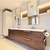 Mirror+basin+faucets Environmental Friendly cheap single bathroom vanity chinese Customized solid wood classic bathroom cabinet