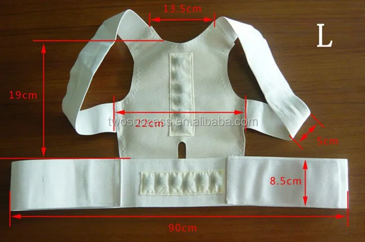 Wholesale Magnetic therapy posture support for men and women health care back brace posture support belt corrector