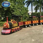 Train Kids Electric Train Wanle Amusement Park Electric Trackless Train Kids Mall Tour Train For Sale