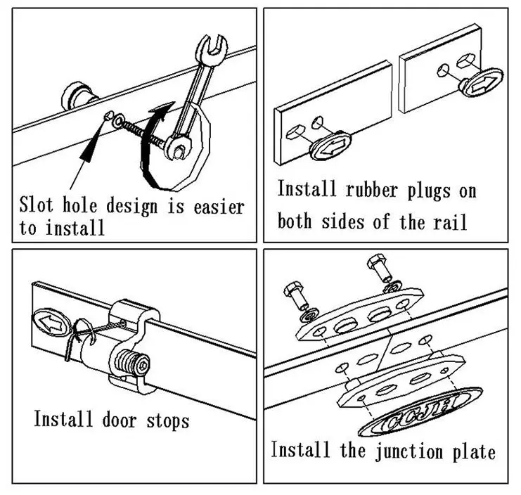 Install Sliding Rail