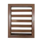 top-selling powder coated aluminum/zinc steel aluminium aerofoil louver blade
