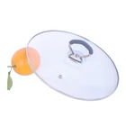 Type C Stainless Steel Clear Tempered Glass Kettle Lid Without Handle