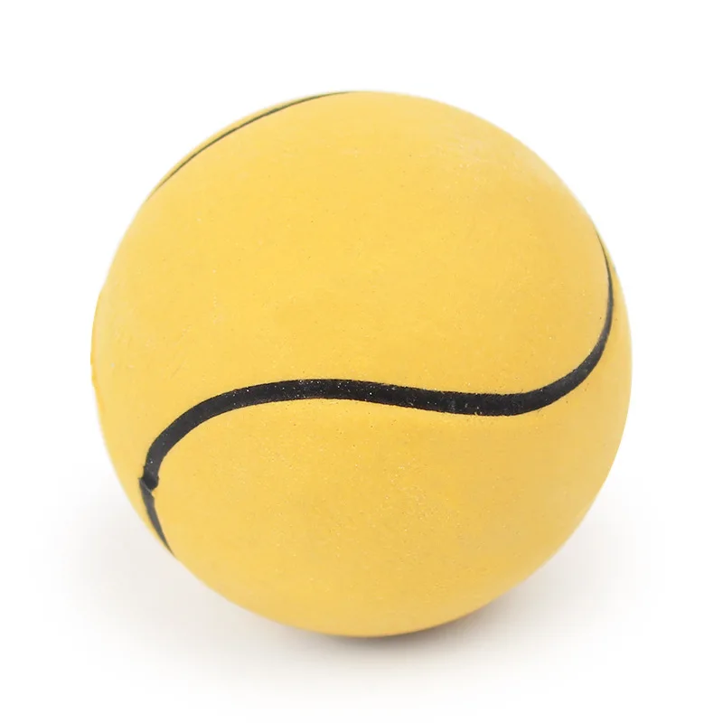 Sports ball solid pet color elastic rubber ball plain trumpet dog play 4.5cm