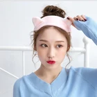Elastic Girl Bunny Facial Ear Fashion High Quality Cute Animal Headband Spa Hair Band