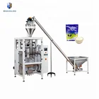 Milk powder coconut almond flour pouch bag filling packing packaging machine