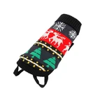 Latest design superior quality knitting wool pet party clothes for christmas