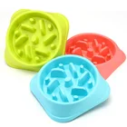 Pet Dog Feeding Food Bowls Puppy Slow Down Eating Feeder Dish Bowel Prevent Obesity Dogs Supplies Dropshipping