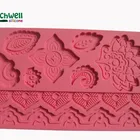 popular factory wholesaler silicone fondant mold