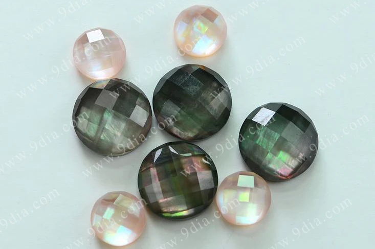 Wholesale Multi-Color South Sea Shell Round Loose Beads Mother of Pearl Ready to Ship Loose Pearls