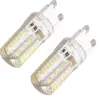 G9 LED Corn Light Bulb SMD 3014 AC 220V 110V Super bright Replace 30W Halogen Lamp spotlight warm cold white